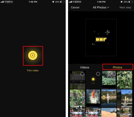 add photos
