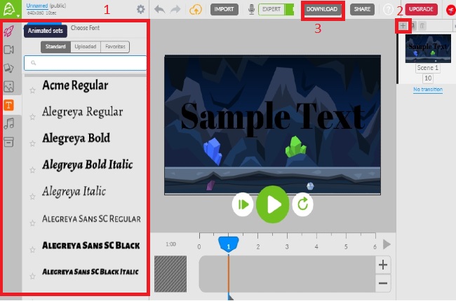 animated text maker