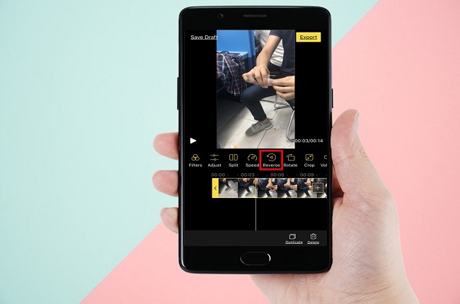 app to play video backwards