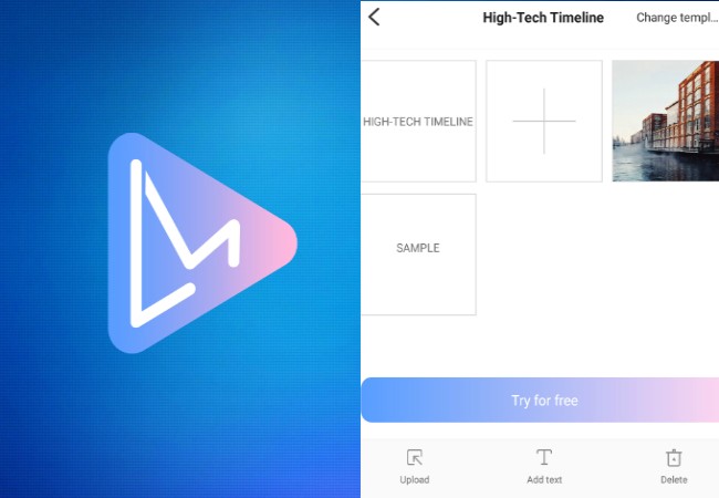 editing interface