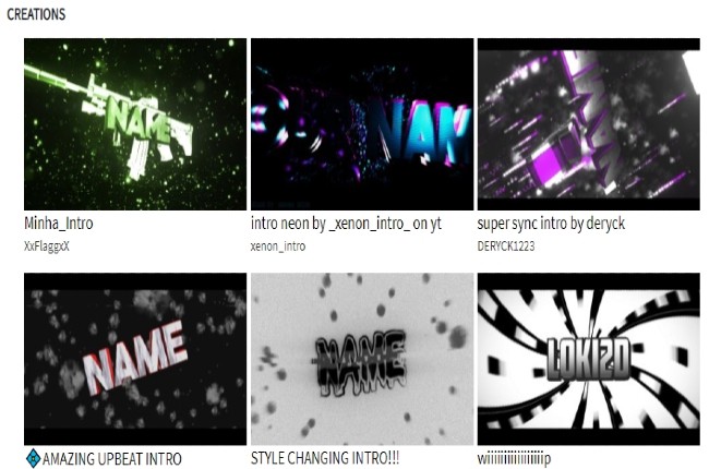 gaming intro maker
