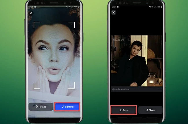face swap video editor