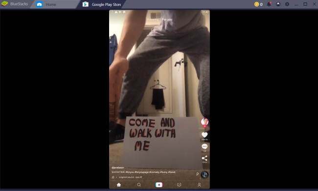 open TikTok on PC